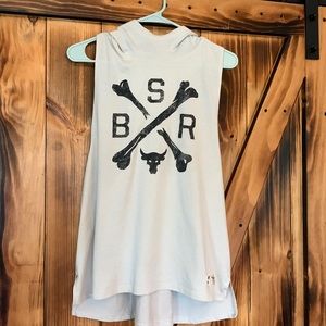Under Armour BSR athletic hooded tank
